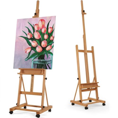 VISWIN Extended Large H-Frame Easel with 4 wheels