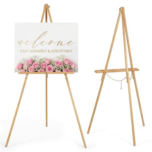 VISWIN 63 inch Easel Stand for Wedding Signs and Display